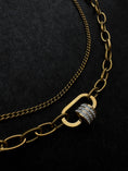 Load image into Gallery viewer, Sophisticated Duo 18k Gold Plated Necklace
