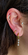 Load image into Gallery viewer, Rain Droplets 18k Gold Plated Earrings
