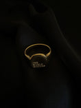 Load image into Gallery viewer, The World is Yours 18K Gold Plated Ring
